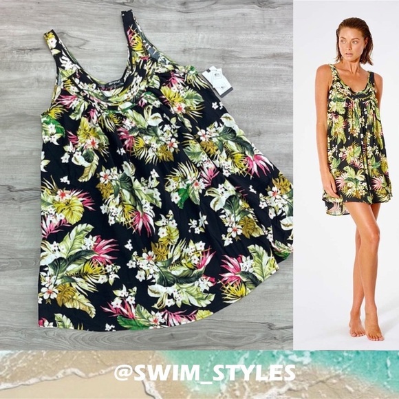 ☀️RIP CURL☀️ ON THE COAST MINI DRESS COVER UP - Picture 1 of 12